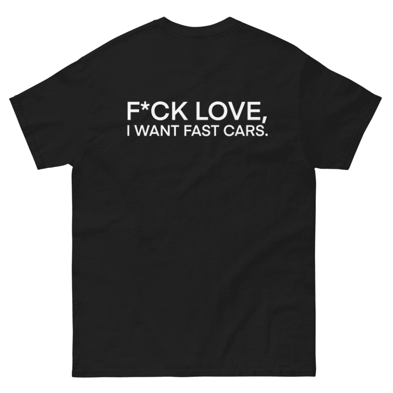 Maglia Nera Fuck Love