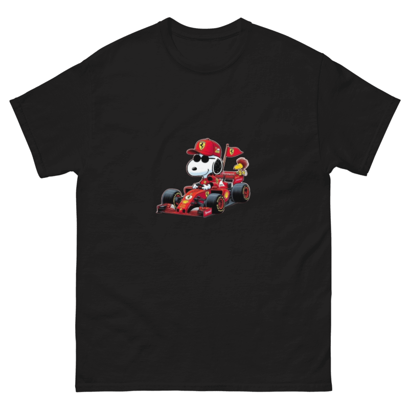 Maglia Nera Snoopy F1