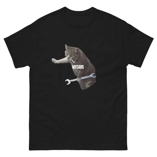 Maglia Nera Gatto Meccanico